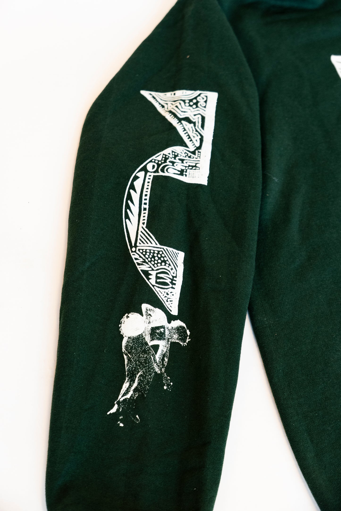 Green Doodle Hoodie
