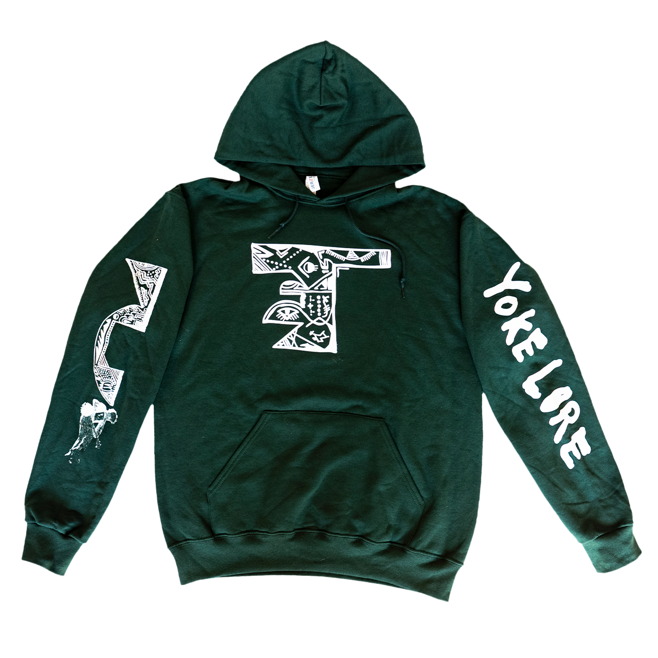 Green Doodle Hoodie