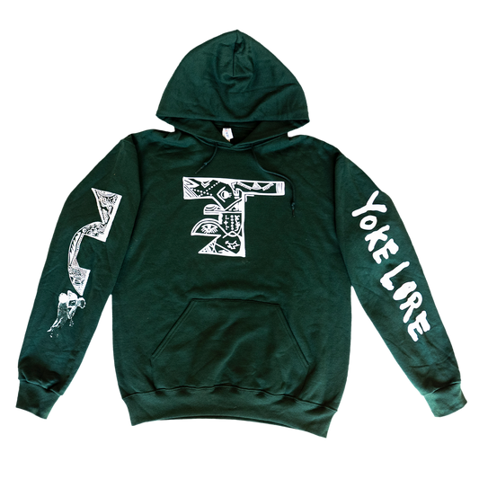 Green Doodle Hoodie