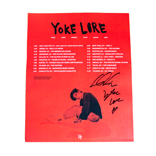 2023 Tour Poster - AUTOGRAPHED