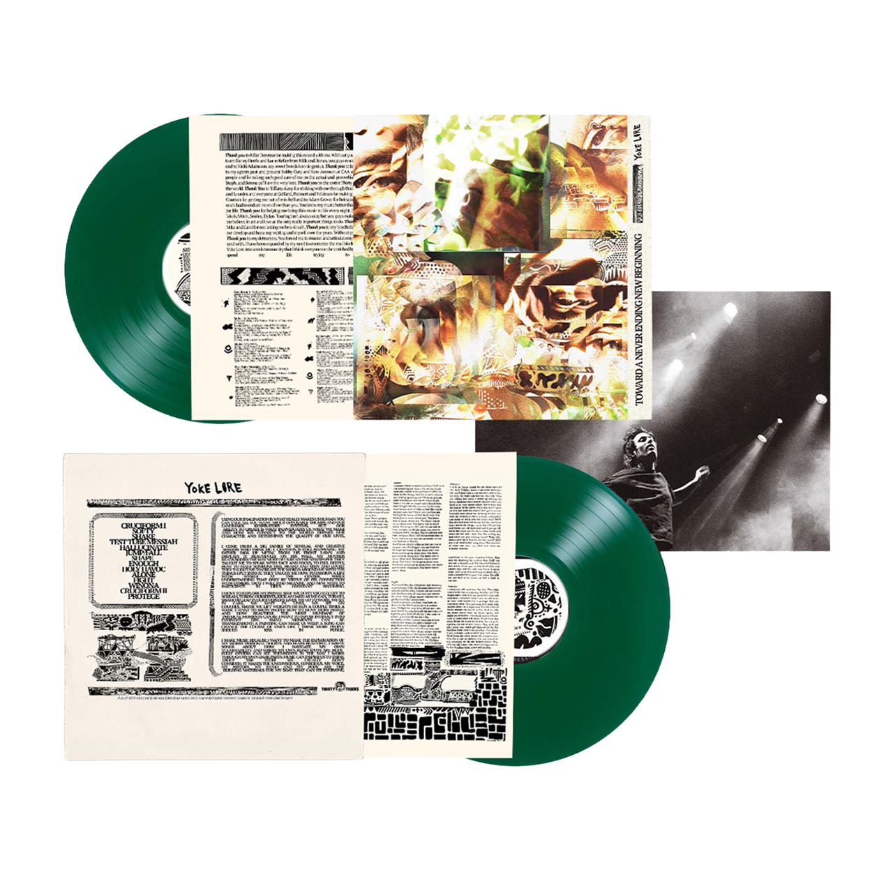 Toward A Never Ending New Beginning Vinyl LP - Evergreen