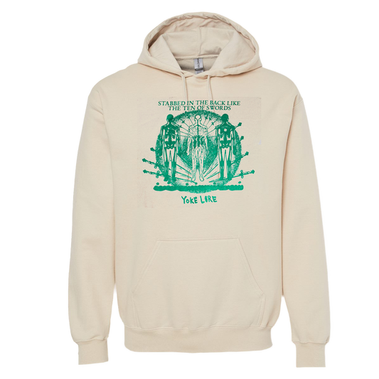 The Ten Of Swords Hoodie (Sand)