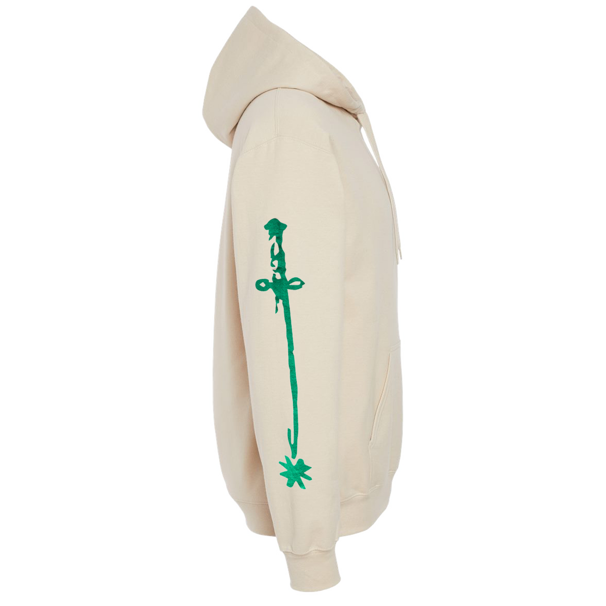 The Ten Of Swords Hoodie (Sand)