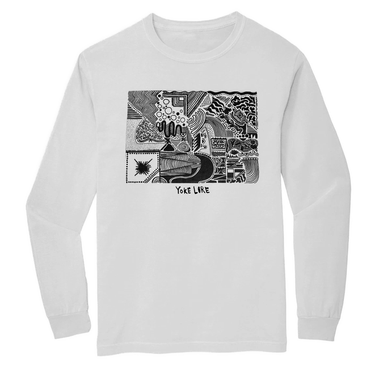 White Long Sleeve Tee