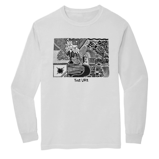 White Long Sleeve Tee